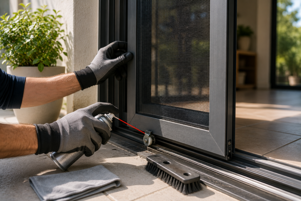 Sliding Fly Screen Door Maintenance