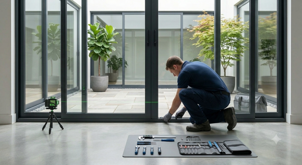 Sliding Door Track Repair