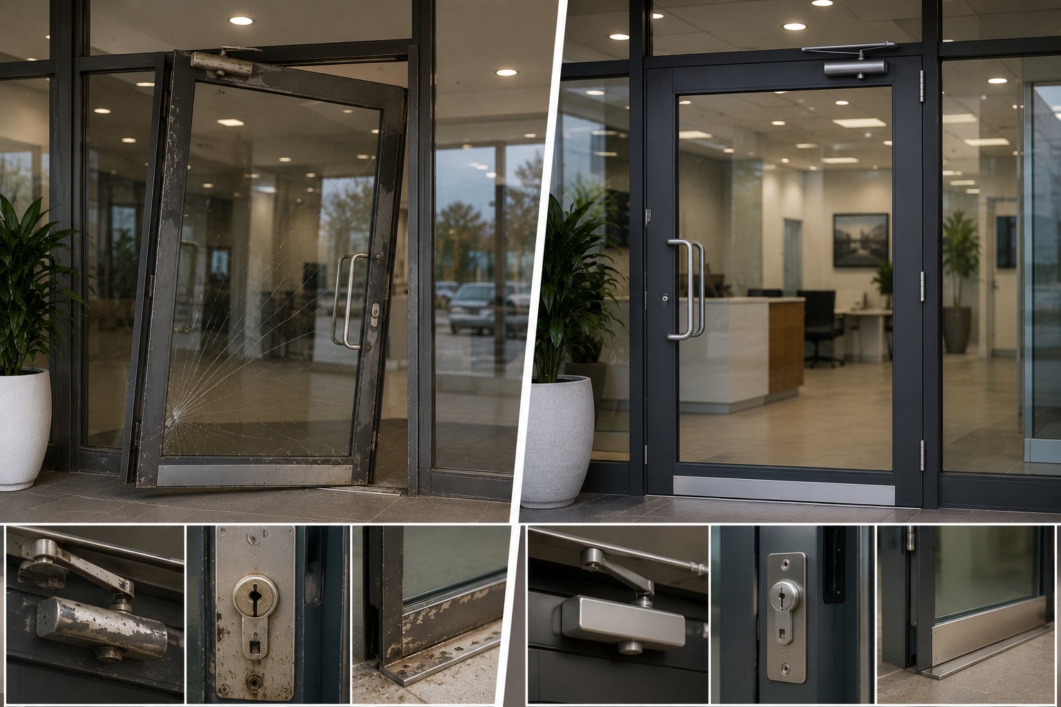 shopfront door repair